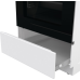 Голяма готварска печка  Gorenje GEC5A61WG, 70л, стъклокерамичен плот